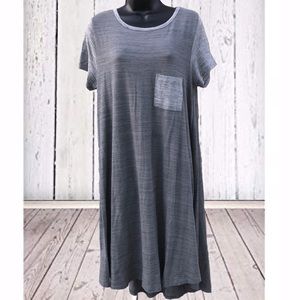 🌷2/$20🌷LulaRoe | Gray Carly Dress | Medium